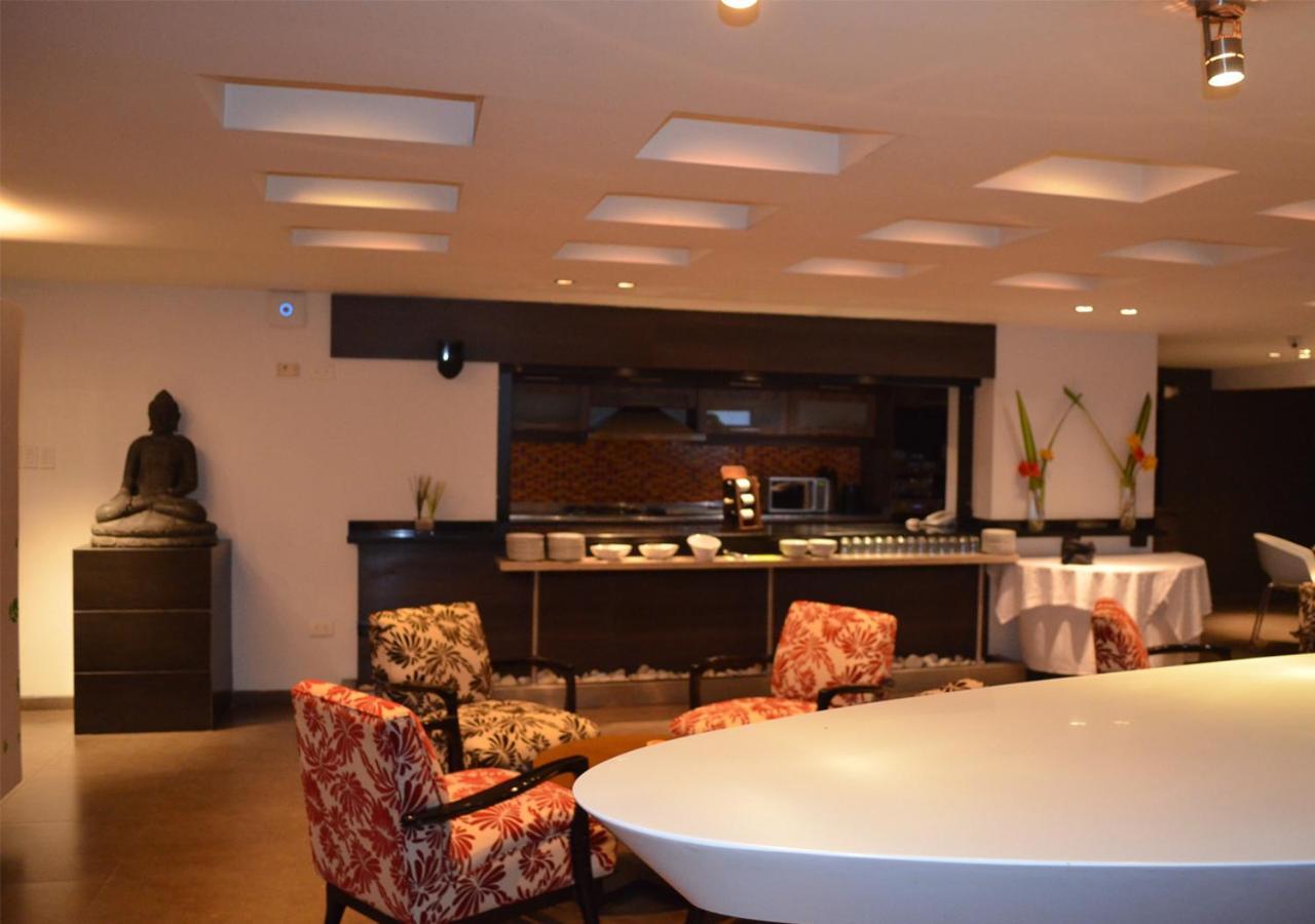San Simon Hotel Pereira By Soratama المظهر الخارجي الصورة Interior of the restaurant